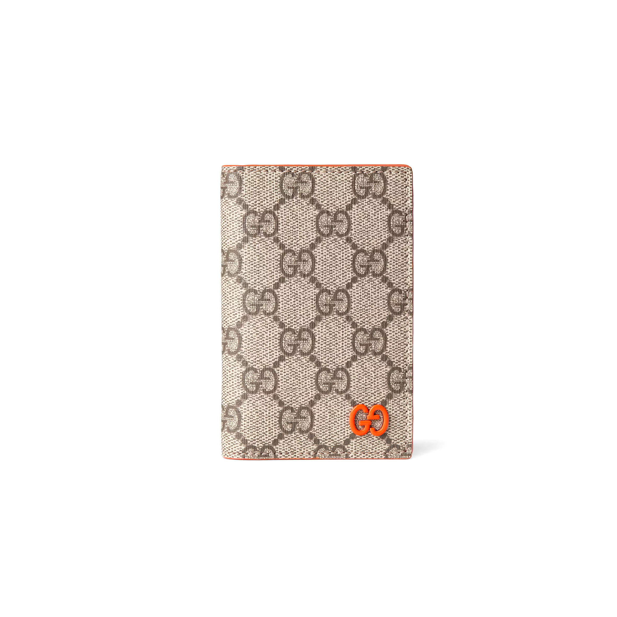 GUCCI ORANGE INTERIOR GG LONG CARD CASE ‎768249FACQC9743 (15*12cm)